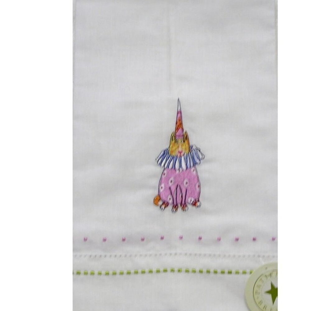 Patience Brewster Krinkles Pepe Polka Dot Towel